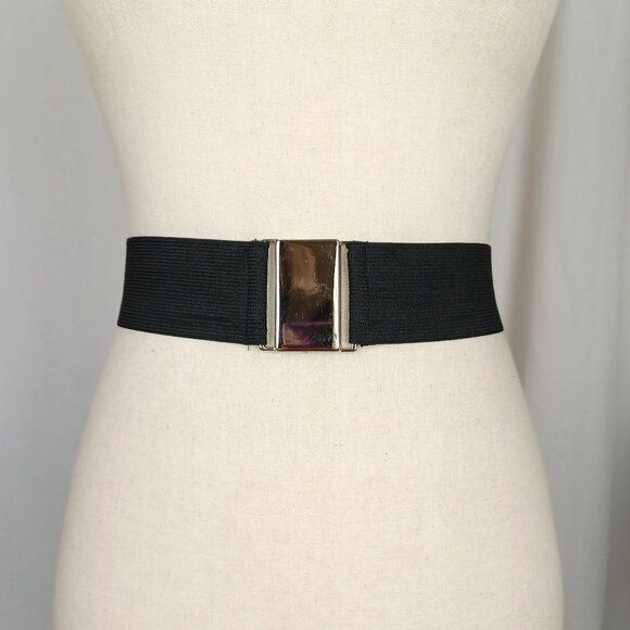 Vintage Accessories - S O L D * Vintage Stretchy Cinch Belt, 26 – 34”+